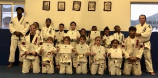 SXM BJJ Winter Graduation and demonstration