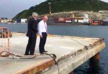 Port St. Maarten Senior Management meets with Dutch Secretary of State Knops