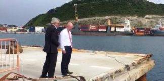 Port St. Maarten Senior Management meets with Dutch Secretary of State Knops