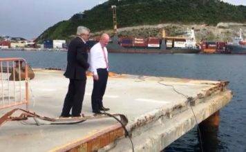 Port St. Maarten Senior Management meets with Dutch Secretary of State Knops