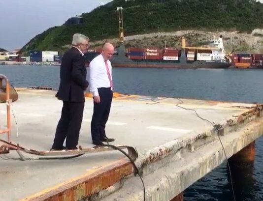 Port St. Maarten Senior Management meets with Dutch Secretary of State Knops
