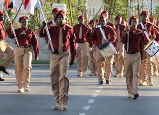 Minister Jacobs pledges support to St. Maarten Youth Brigade