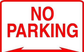 No parking in front of Court House as of Monday, December 4th, 2017.