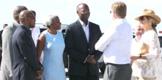 Royal Visit Starts and Ends at SXM Airport