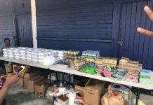 Christmas Lunch for the shelterees hosted by Labriska Courtar