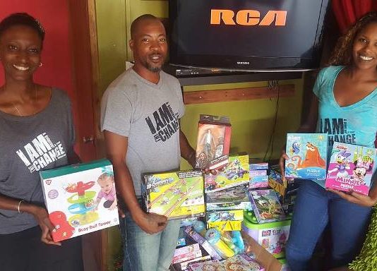 Be The Change Donates to Toys for Tots