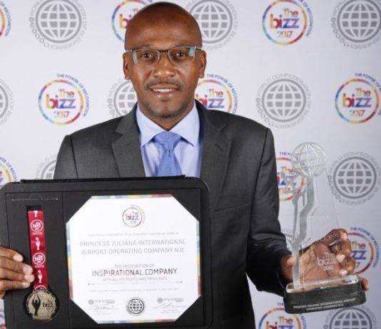 SXM Airport: Winners of Bizz Awards – Airlines/Handlers