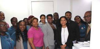 Prime Minister Romeo Marlin visits Departments with the Ministry of General Affairs
