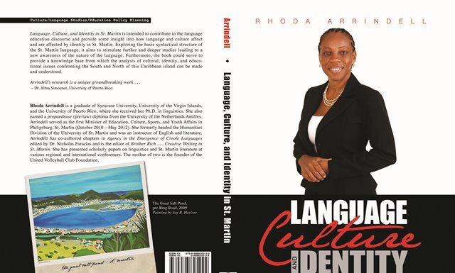 Arrindell’s Language, Culture and Identity in St. Martin wins USA book design award