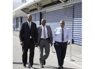 JUNTA DIRECTIVA DA AL MINISTRO DEL TEATT UN RECORRIDO POR LAS EDIFICACIONES DEL AEROPUERTO INTERNACIONAL DE JULIANA