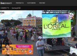 ARUBA: DIARIO TV is broadcasting live video on Carnaval 64.