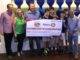 THE ROTARY CLUB OF SINT MAARTEN AND THE LIONS CLUB OF SINT MAARTEN ACCEPT LARGE DONATIONS FROM THE JUMP UP CASINO