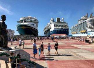 Port St. Maarten kicks off 2018 on a High Note with 12,000 Cruise Passengers on Tuesday