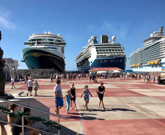 Port St. Maarten kicks off 2018 on a High Note with 12,000 Cruise Passengers on Tuesday
