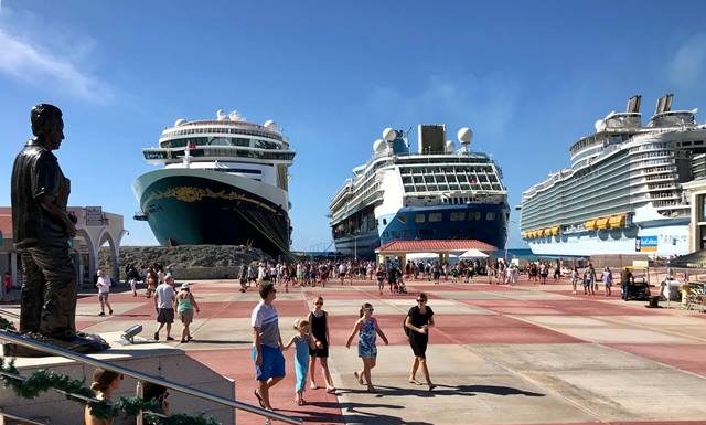 Port St. Maarten kicks off 2018 on a High Note with 12,000 Cruise Passengers on Tuesday