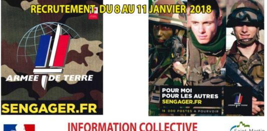L’Armée de terre recrute à Saint-Martin !