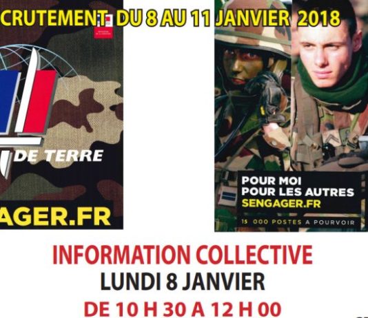 L’Armée de terre recrute à Saint-Martin !