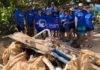 Miami Based School teams up with Well-known Beach Clean-up Foundation and the Sint Maarten Nature Foundation to Clean Mullet Bay