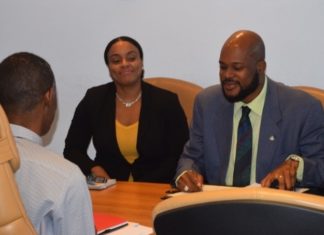 Minister Miklos Giterson meets with NV GEBE Management