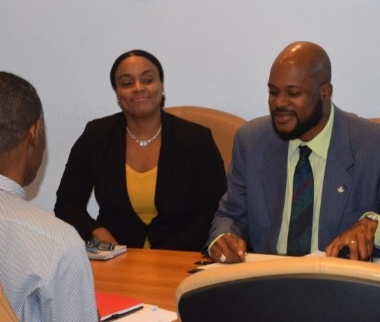 Minister Miklos Giterson meets with NV GEBE Management