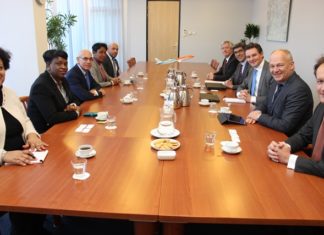Sint Maarten Delegation working visit to KLM Headquarters yields positive outcome