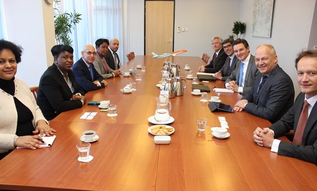Sint Maarten Delegation working visit to KLM Headquarters yields positive outcome
