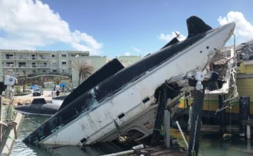 Nature Foundation Monitoring of Salvage Works in Simpson Bay Lagoon and Oyster Pond Ongoing.