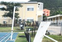 Minister Wuite signs off on repairs for Melford Hazel Sports Center and basketball courts