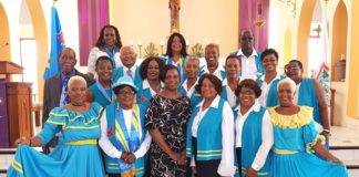 Prime Minister Romeo-Marlin attends Aruba Flag Day Service