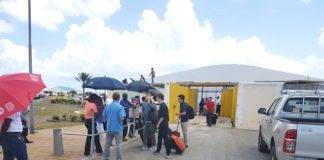 UPDATE: SXM Airport Opens Temporary Arrival Pavilion Friday
