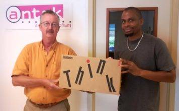 Lenovo and Antek IT Solutions donated a small, but powerful server to Foundation Catholic Education.