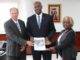 Governor Holiday receives report informateurs