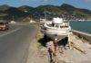 Owner requested to remove boat/trailer wreck in Simpson Bay
