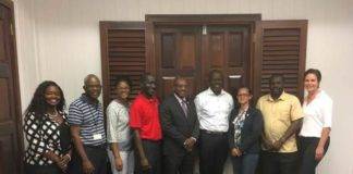 Strong Link Stressed Between St. Maarten and Nevis at SXM Airport Hub Partners Meeting