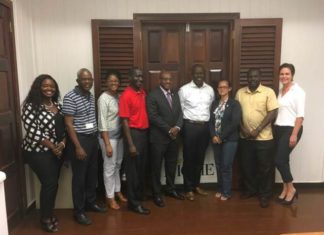 Strong Link Stressed Between St. Maarten and Nevis at SXM Airport Hub Partners Meeting