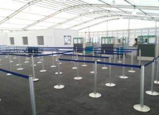 ACTUALIZACIÓN: Aeropuerto SXM abrió el viernes, el pabellón de llegada temporal