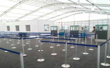 ACTUALIZACIÓN: Aeropuerto SXM abrió el viernes, el pabellón de llegada temporal