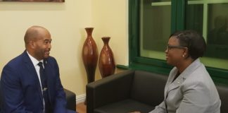 Prime Minister Romeo-Marlin receives presentation on Integrity Bureau of Curacao and holds discussions on Central Bank