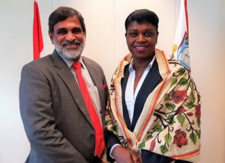 Indian Ambassador pays courtesy visit to Prime Minister Romeo Marlin
