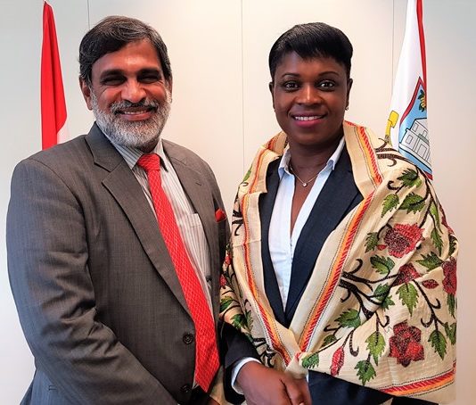 Indian Ambassador pays courtesy visit to Prime Minister Romeo Marlin