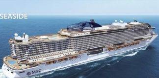 MSC Seaside Next Generation Ship makes Inaugural Call on Wednesday