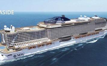 MSC Seaside Nave de Nueva Generación realiza su llegada inaugural hoy miércoles