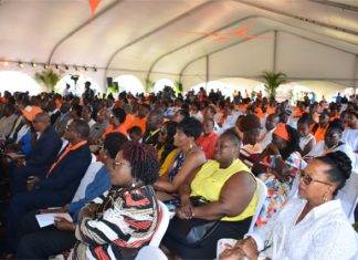 Peoples Labour Party holds largest Political Convention in History Prime Minister Harris delivers address to Convention