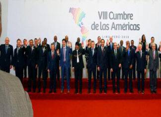 St.Kitts-Nevis Senior Minister Hon. Vance Amory Among Leaders Attending The 8th Summit Of The Americas That Have Committed To Tackle Corruption