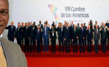 St.Kitts-Nevis Senior Minister Hon. Vance Amory Among Leaders Attending The 8th Summit Of The Americas That Have Committed To Tackle Corruption