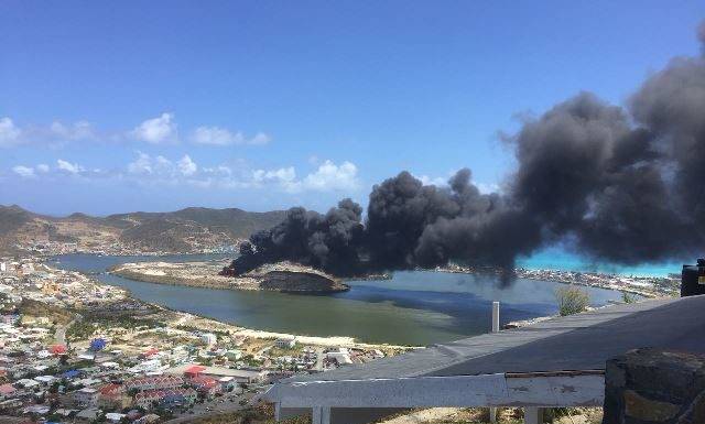 Landfill Fire: Persons with respiratory challenges advised to close windows and doors