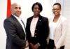 University of St. Martin President and Dean of Academics pay courtesy visit to Prime Minister Romeo-Marlin