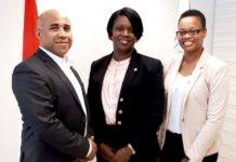 University of St. Martin President and Dean of Academics pay courtesy visit to Prime Minister Romeo-Marlin