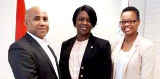 University of St. Martin President and Dean of Academics pay courtesy visit to Prime Minister Romeo-Marlin