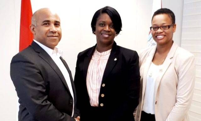 University of St. Martin President and Dean of Academics pay courtesy visit to Prime Minister Romeo-Marlin